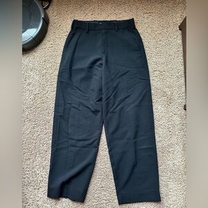 Abercrombie & Fitch Black Dress Pants Smooth Fabric